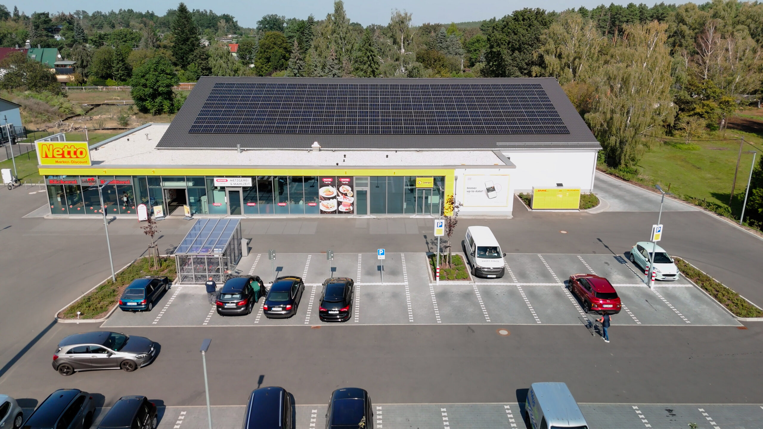 PV-Anlage Netto Weinböhla
